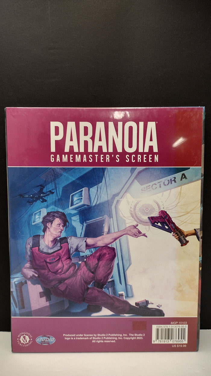 Paranoia RPG: Gamemaster’s Screen – Brand New