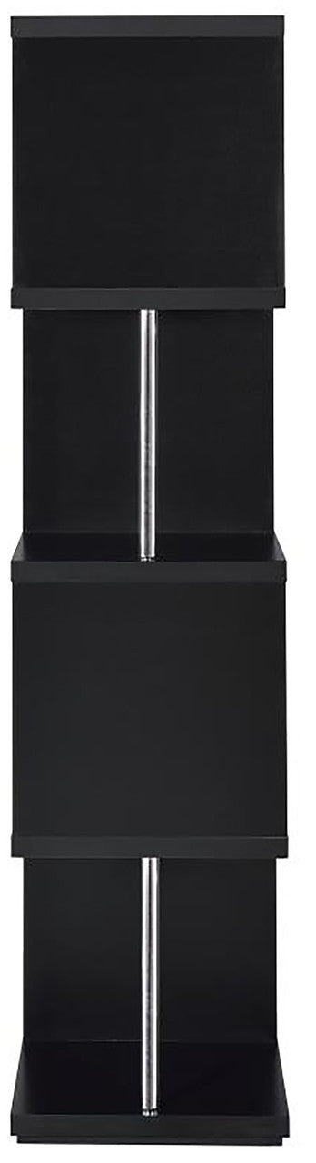PARKER Black 16" Wide Bookshelf