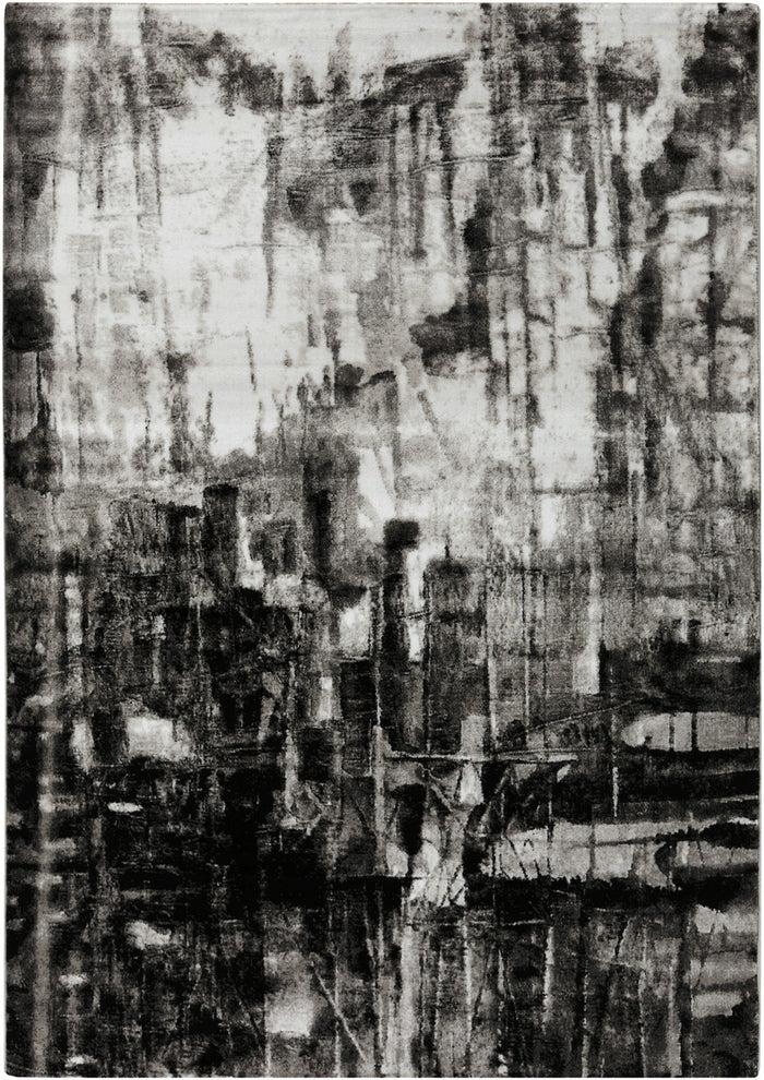 PERPLEX Black 2' x 3' Rug