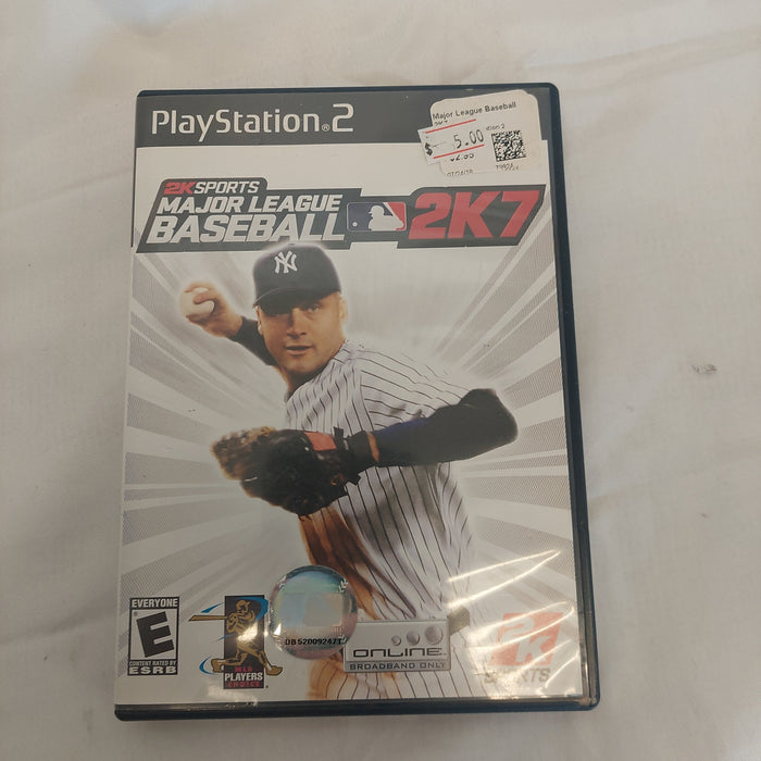 PlayStation 2 PS2 Major League Baseball 2K7