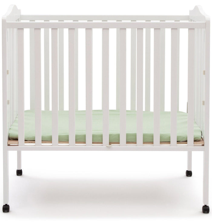 Portababy White Crib with Mattress