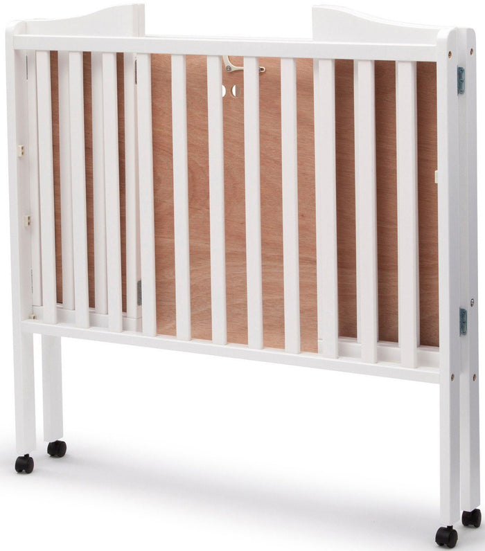 Portababy White Crib with Mattress