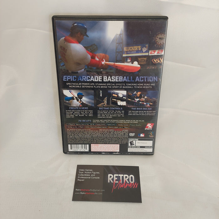 PS2 The Bigs Video Game 2K Sports