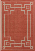 Raina Rust 5' x 7' Rug (Indoor/Outdoor)
