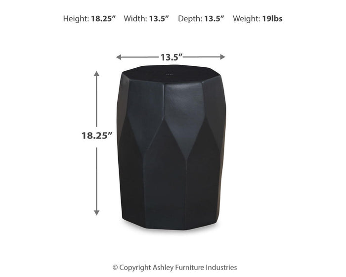 Rhysworth - Stool - Black