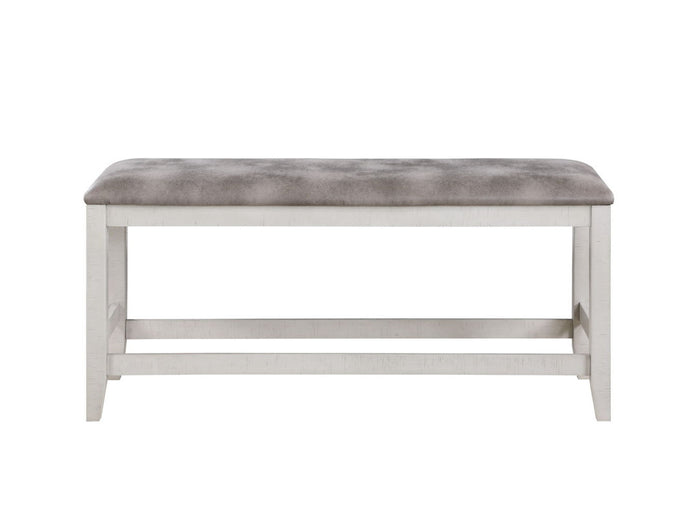 Richland - Counter Height Bench - White