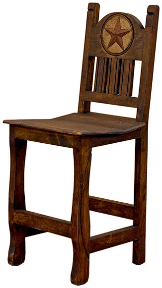 Riggins Brown Bar Stool