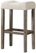 RILEY Brown Barstool