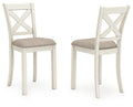 Robbinsdale - Upholstered Barstool (Set of 2) - Antique White