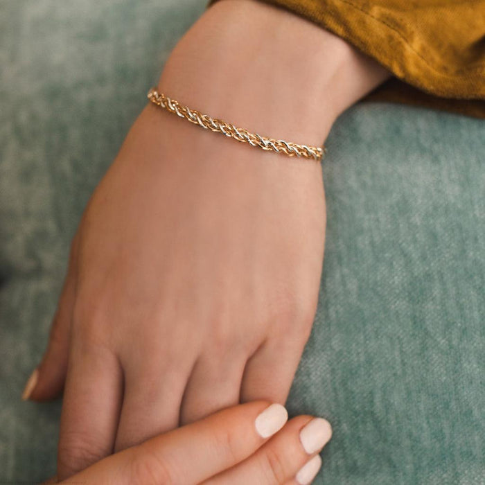 "Ronaldo Jewelry : Lean on Me Bracelet - Gifts for her - Gold jewelry - gold bracelet - Ronaldo bracelet "