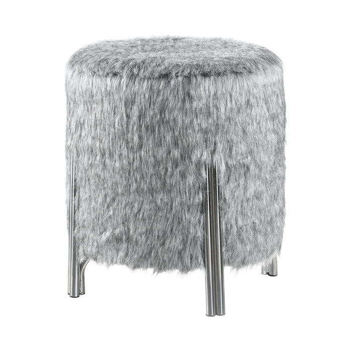 ROSIE Dark Gray Ottoman