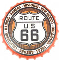 ROUTE 66 14" Wide Wall Decor