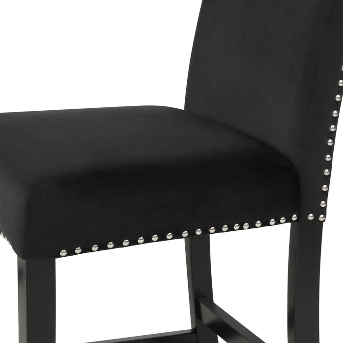 SAFIRE Black Counter Height Chair