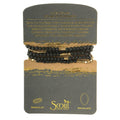 "Scout Curated Wears : Lava Stone Wrap - Stone of Strength -"