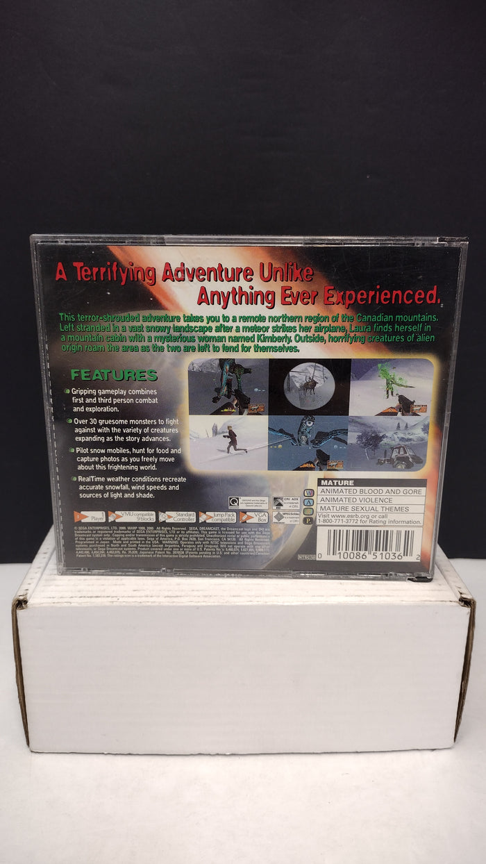 Sega Dreamcast D2 Discs 1 2 3 In Case Missing Disc 4 No Manual Cracked Case