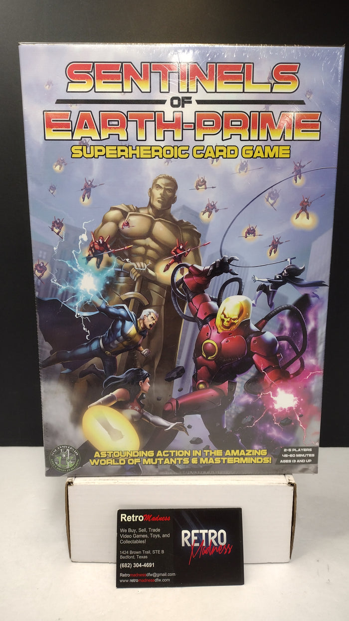 Sentinels of Earth-Prime Card Game Green Ronin Core Set - New Sealed