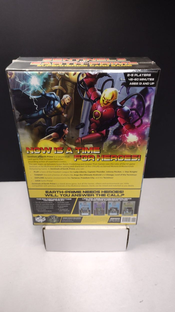 Sentinels of Earth-Prime Card Game Green Ronin Core Set - New Sealed