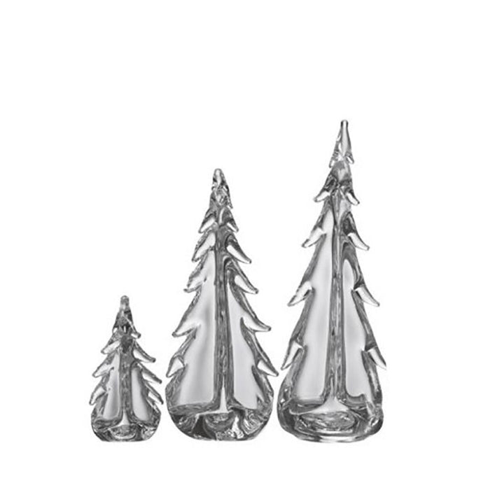 "Simon Pearce : Glass Vermont Evergreen Trees -"