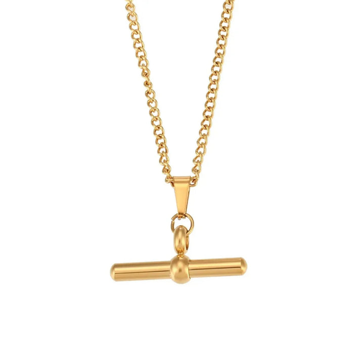 SINGLE T-BAR NECKLACE