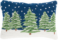 Snow Trees 19" x 13" Pillow