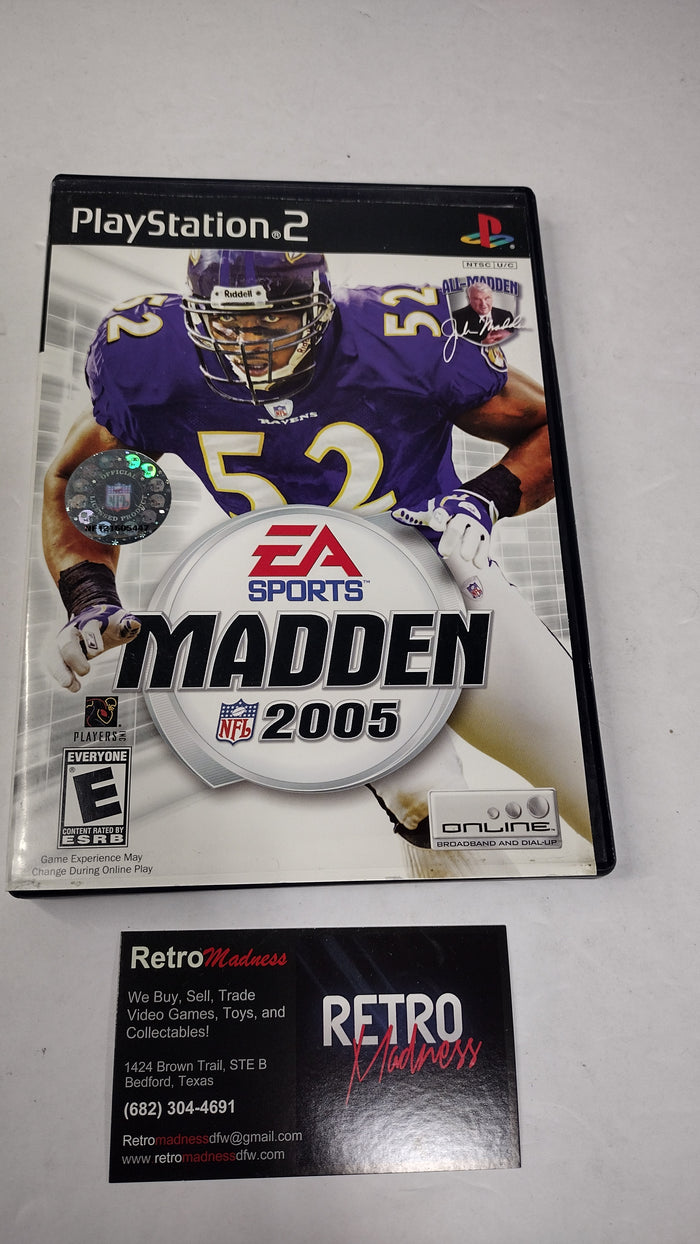 Sony PlayStation 2: Madden NFL 2005 – (Collector’s Edition Series)