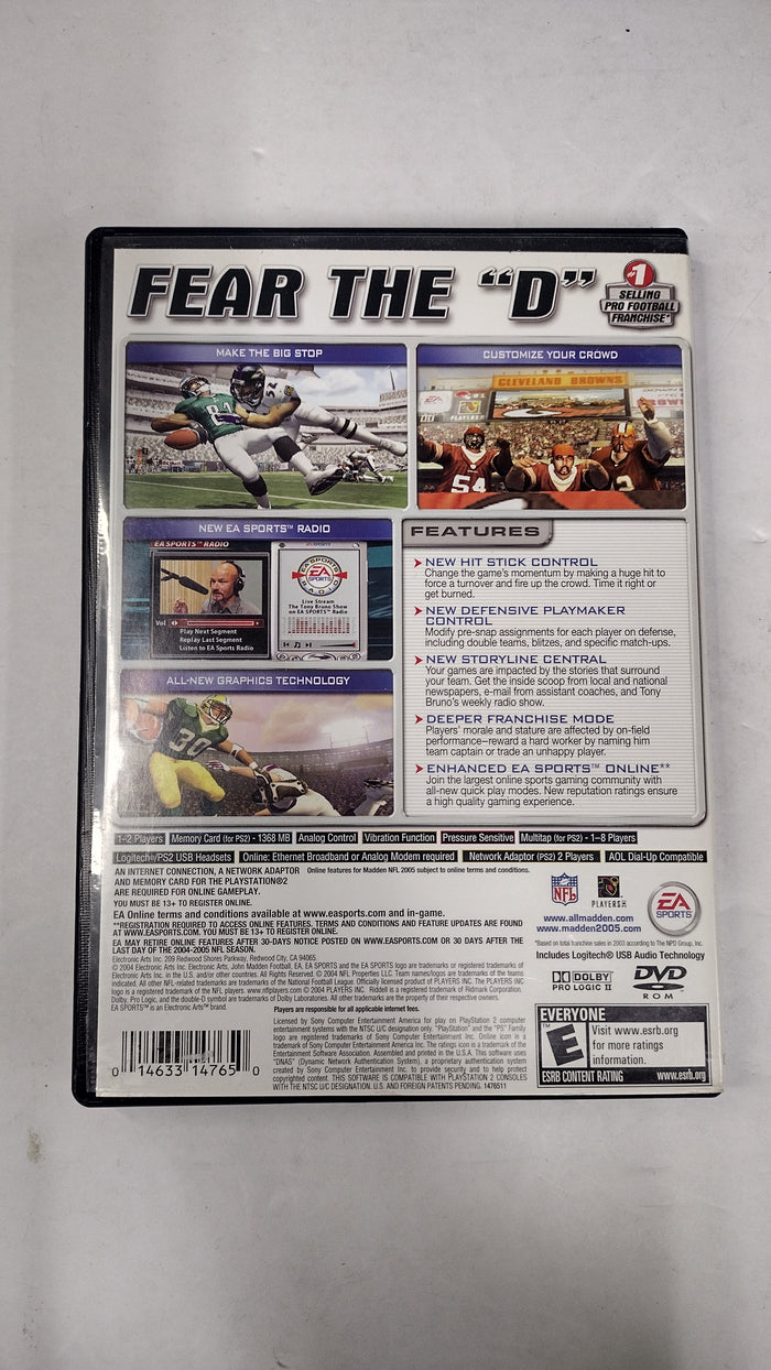 Sony PlayStation 2: Madden NFL 2005 – (Collector’s Edition Series)
