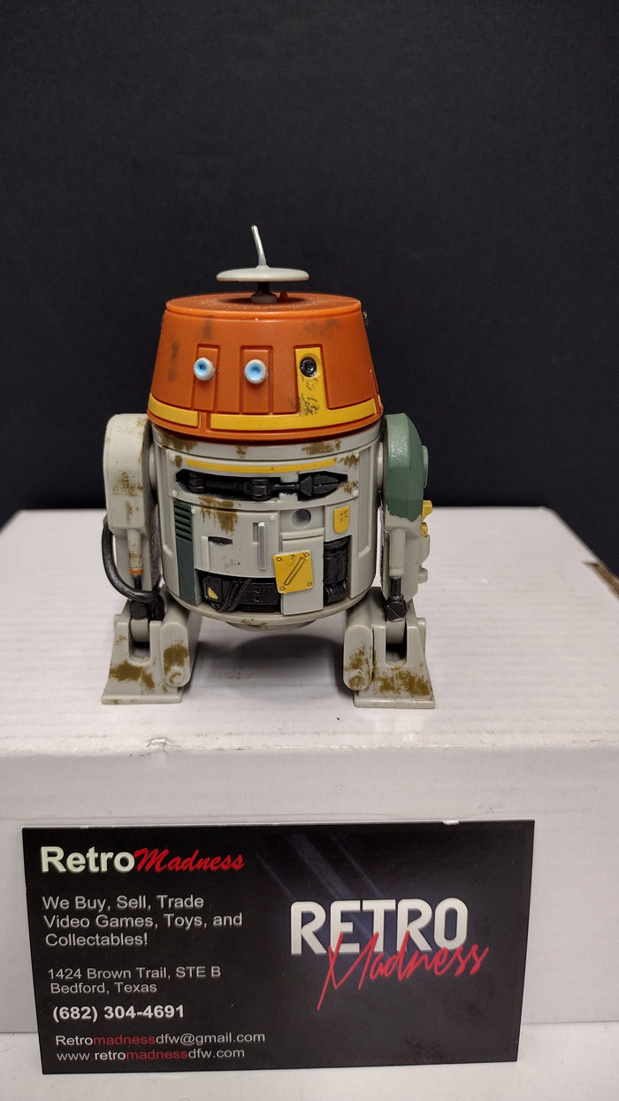 Star Wars The Black Series: Chopper (C1-10P) – 6" Scale (Star Wars Rebels)- Loose/ Incomplete