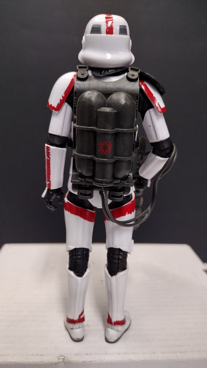 Star Wars The Black Series: Incinerator Stormtrooper – 6" Scale (The Mandalorian) - Loose