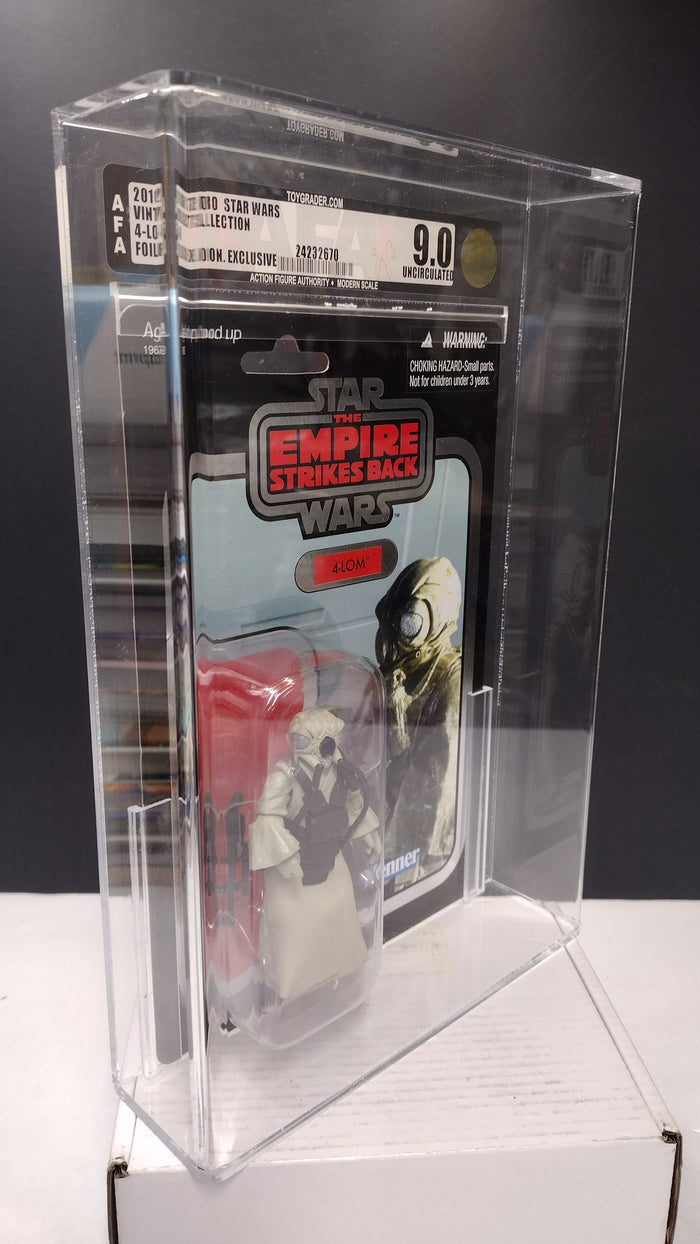Star Wars The Vintage Collection Celebration V Exclusive 4-LOM 3.75" Action Figure – AFA 9.0 Uncirculated (Mint In Packaged)