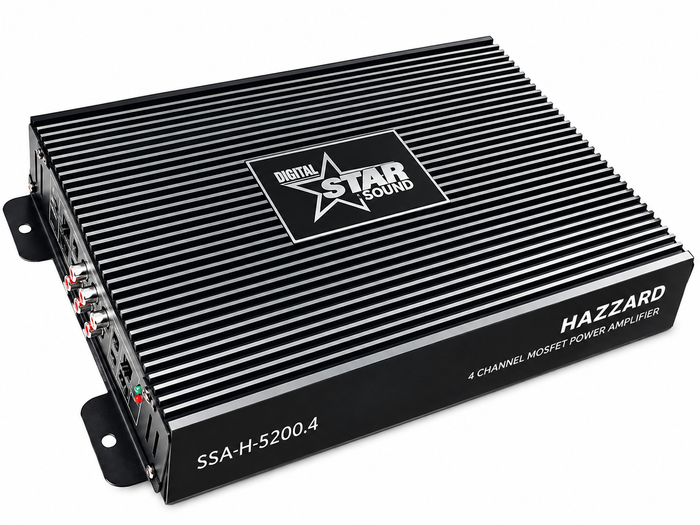 Starsound Hazard Series 5200 4-Channel Amplifier