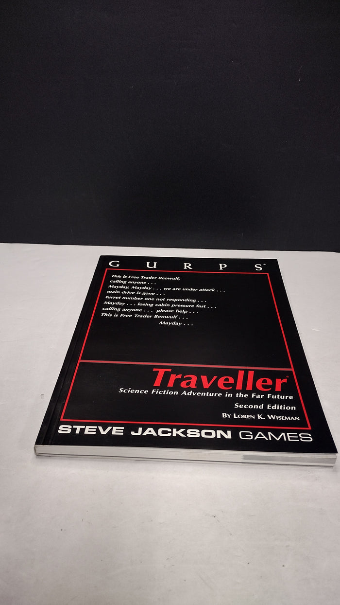 Steve Jackson Games GURPS Traveller: Science Fiction Adventure in the Far Future 2nd Edition (Paperback - New)
