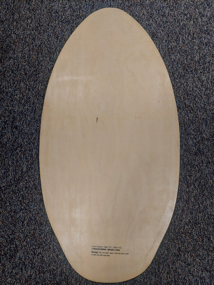 Strand Imports Wooden Dragon Skimboard 40.5 x 19.5"