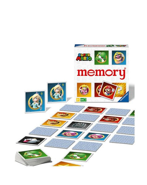 White box and square tiles featuring colorful character illustrations and blue patterned backs on a plain background.