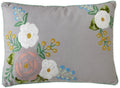 Suzanne Embroidered 20" x 14" Pillow