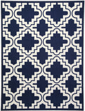 Sweeny Blue 5' x 6.7' Rug