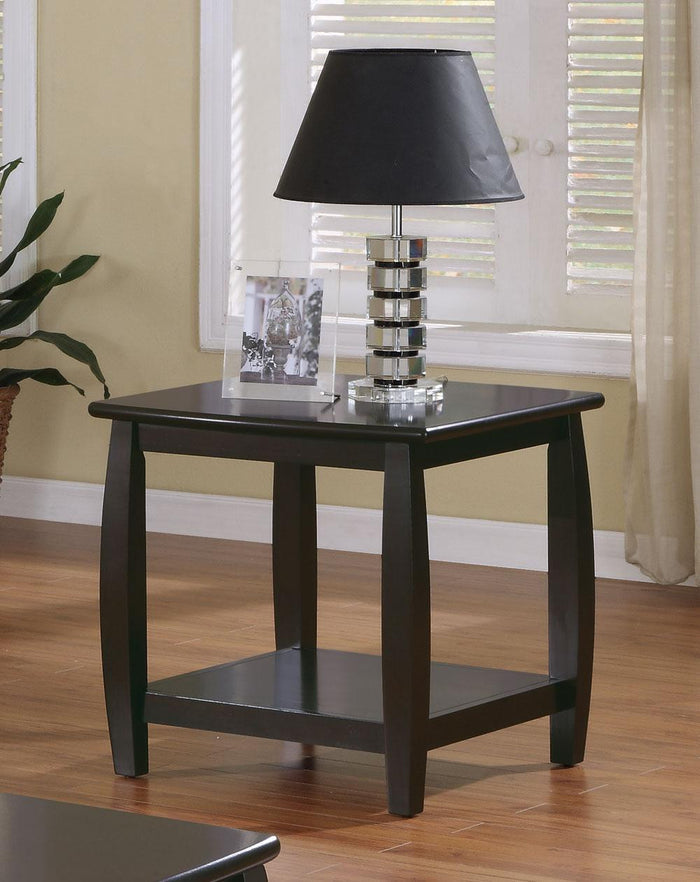 TALON Dark Brown 24" Wide End Table