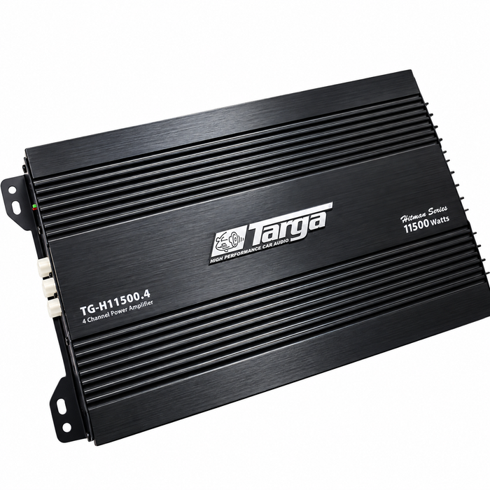 Targa TG-H11500.4 Hitman Series 11500W 4-Channel Amplifier