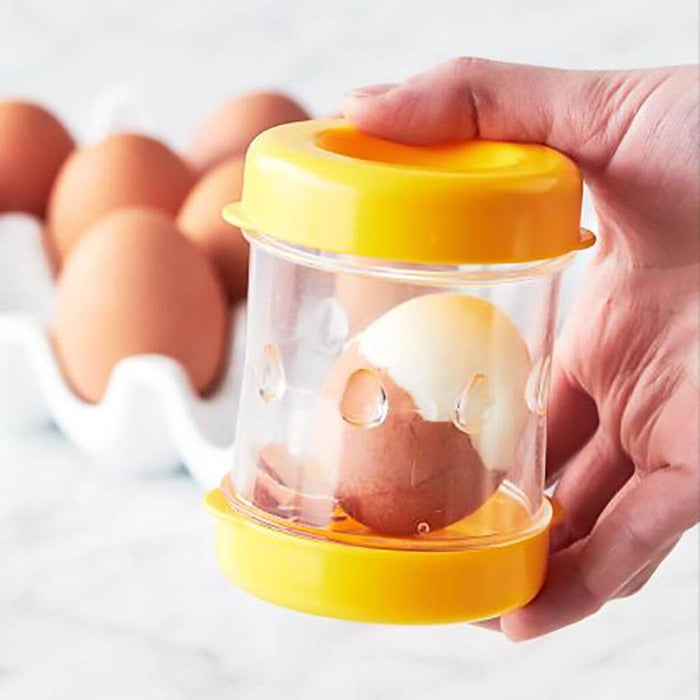 "The Negg Hard-Boiled Egg Peeler in Yellow - The Negg Hard-Boiled Egg Peeler in Yellow - Annies Hallmark and Gretchens Hallmark, Sister Stores"