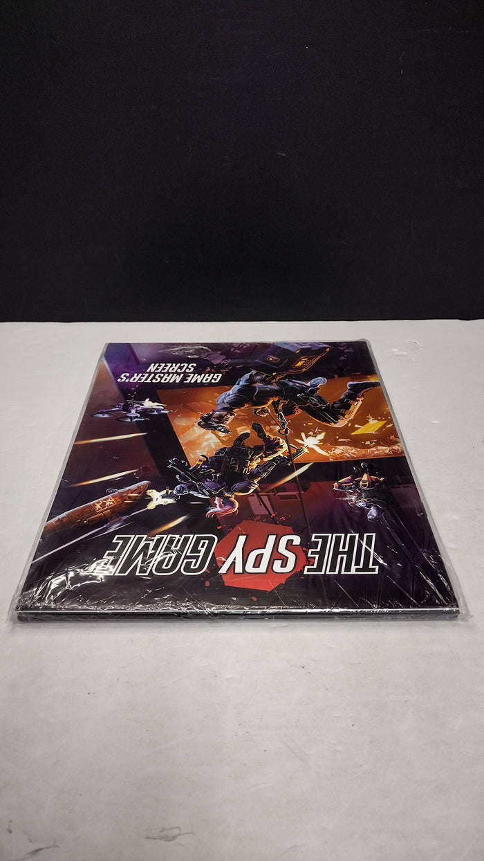 The Spy Game: Gamemaster Screen with Booklet (Modiphius / Black Room Games - Brand New & Factory Sealed)