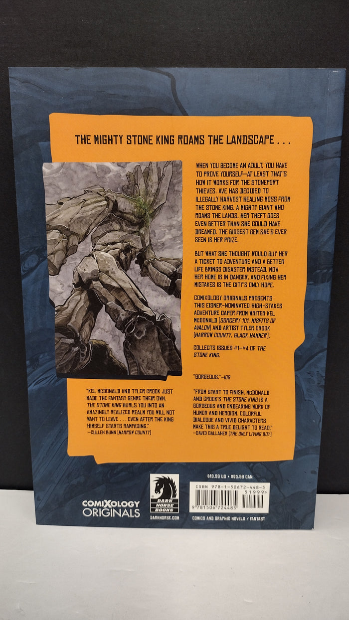 The Stone King by Kel McDonald & Tyler Crook – New Paperback