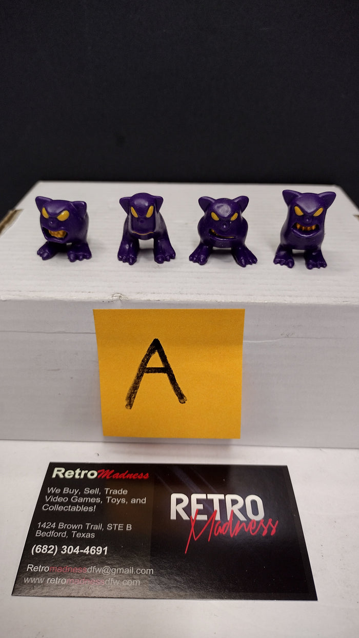 Toyfinity Mordles: Solid Purple Edition – Lot A of 4 Figures (Loose)