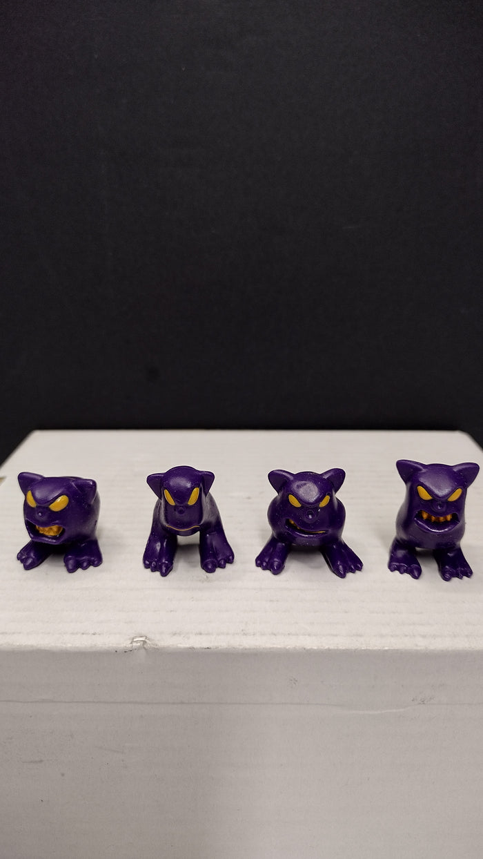 Toyfinity Mordles: Solid Purple Edition – Lot A of 4 Figures (Loose)