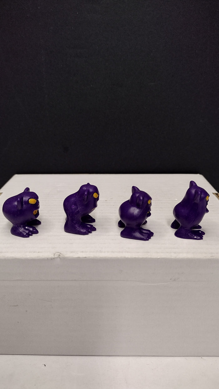 Toyfinity Mordles: Solid Purple Edition – Lot A of 4 Figures (Loose)