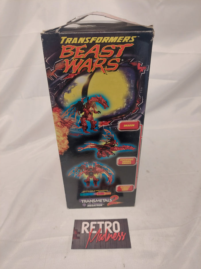 Transformers Beast Wars Transmetals Evil Predacon Megatron Box ONLY