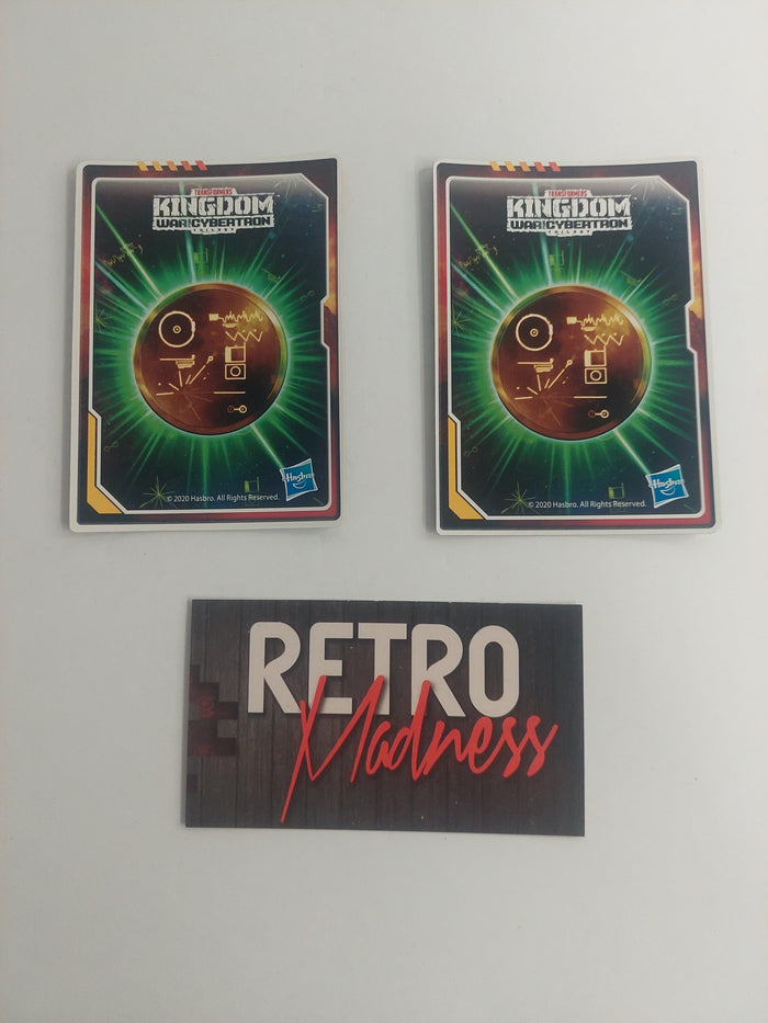 Transformers War For Cybertron Trilogy Golden Disk Card Lot