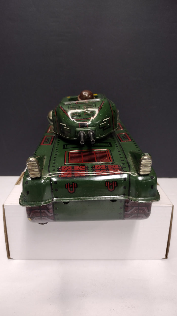 Ultra Rare Cragstan Japan M-35 Military Tank – Vintage 1950s Tin Toy