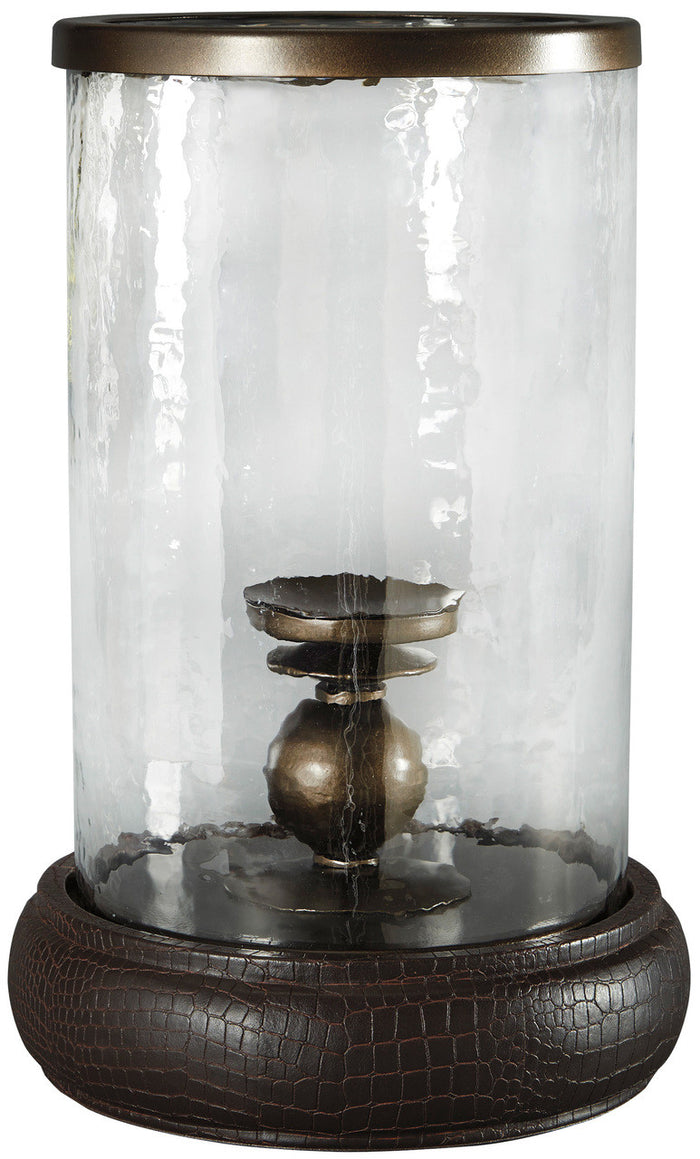 ULYSSES Bronze 11" x 17" Height Candle Holder