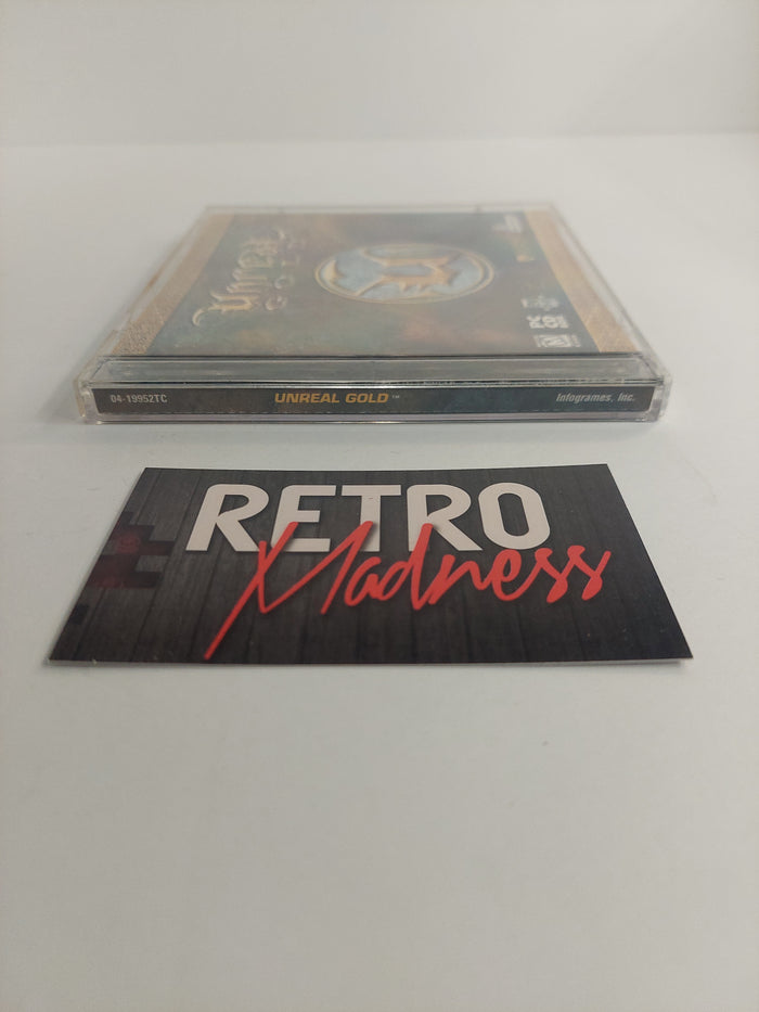 Unreal Gold Game Case and Manual ONLY PC CD-ROM