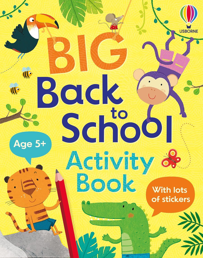 Usborne Big Back To School Activity Book