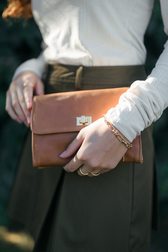 TAN WITH GOLD